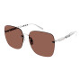 Gucci Women's Designer Square RX-Sunglasses GG1923SA002 Brown Lenses (front view) img