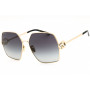 Gucci Women's Designer Square RX-Sunglasses GG2163S001 Grey Gradient Lenses (front view) img