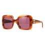 Gucci Women's Designer Square Sunglasses GG0896S004 Violet Lenses (front view) img