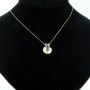 Hematite Pendant in Sterling Silver 18K on the body img