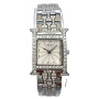 Hermes Hermes Heure H Women's Diamond Watch | 25mm | Quartz | 1.8ct | Silver Dial (front view) img
