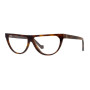 Loewe Women's Designer Aviator Eyeglasses LW50023I57052 Clear Demo Lenses (front view) img