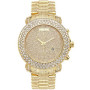 Joe Rodeo Junior Diamond Watch for Men | 50mm | Fully Iced Out Dial | 26ct (front view) img