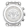 Back view of the Diamond Watch for Men | Joe Rodeo Tyler | 49mm | Mother of Pearl Map Dial | 2ct img