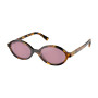 Miu Miu Women's Designer Oval Honey Havana RX-Sunglasses MU04ZSVAU50D Acetate Frame (front view) img