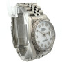 Rolex Oyster Perpetual Datejust Women's Diamond Watch | 34mm | Mother Of Pearl Dial (front view) img