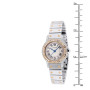 Cartier Santos Octagon 18K Gold and Stainless Steel Diamond Women's Watch 25mm 1.5ct Automatic Movement (front view) img
