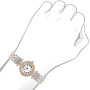 Cartier Panthere Vendome 18K Gold and Stainless Steel Diamond Women's Watch 24mm 0.67ct (front view) img