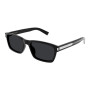 Saint Laurent Men's Designer Rectangle RX-Sunglasses SL662001 Recycled Acetate Frame (front view) img