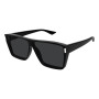 Saint Laurent Men's Designer Square RX-Sunglasses SL756001 Dark Grey Lenses (front view) img