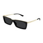 Saint Laurent Unisex Designer Rectangle RX-Sunglasses SL766001 Metal Frame (front view) img