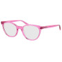 Saint Laurent Women's Designer Cat Eye Eyeglasses SL589004 Clear Demo Lenses (front view) img