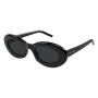 Saint Laurent Women's Designer Oval RX-Sunglasses SL594008 Black Lenses (front view) img