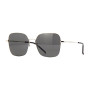 Saint Laurent Women's Designer Square Sunglasses SL410WIRE004 Metal Frame (front view) img