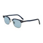 Tom Ford Men's Designer Browline RX-Sunglasses FT1119-D90A Blue Lenses (front view) img