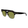 Tom Ford Men's Designer Browline Sunglasses FT059752N/51 Green Lenses (front view) img