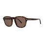 Tom Ford Men's Designer Round RX-Sunglasses FT093152H Brown Polarized Lenses (front view) img