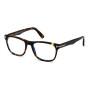 Tom Ford Men's Designer Square Eyeglasses FT5662-B056/56 (front view) img