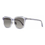 Tom Ford Unisex Designer Square RX-Sunglasses FT0971-K20B Smoke Gradient Lenses (front view) img