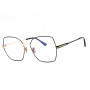 Tom Ford Women's Designer Butterfly Eyeglasses FT5876-B032/56 Metal Frame (front view) img