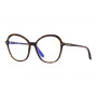 Tom Ford Women's Designer Cat Eye Eyeglasses FT5577-B052/55 (front view) img