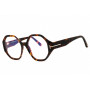 Tom Ford Women's Designer Geometric Eyeglasses FT5967-B052/53 Plastic Frame (front view) img
