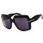 Tom Ford Women's Designer Square RX-Sunglasses FT119401A Smoke Lenses (front view) img