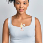 Judy Jetson Silver Pendant with Gemstones and Diamonds on the body img