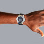 Casio 6900 G-SHOCK White Blue Green Brown Yellow Diamonds Bezel Watch 5ct on the body img