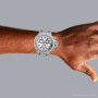 Iced Out Joe Rodeo Razor Diamond Watch 24ct on the body img