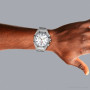 Aqua Master Men's Diamond Bracelet Watch 17.65ct on the body img