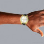 Luxurman Men's Diamond Watch 0.25ct Yellow on the body img