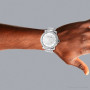 Luxurman Men's Diamond Watch 0.12ct on the body img