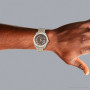 Iced Out Two Tone Rolex Oyster Perpetual Datejust Men's Diamond Watch 21ct on the body img