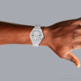 Luxurious Diamond 41mm Rolex Datejust Watch with Diamond Bezel 25 ct on the body img