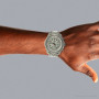 Fully Iced Out Real Diamond Breitling Bentley Diamond Bezel, Case, Band 48mm on the body img