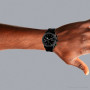 Men's Black Diamonds Bezel Watch Gucci G Chrono 101M YA101331 3.5ct on the body img