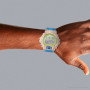Rose Casio G-Shock DW-6900LS-2 Green Dial 4.60ctw Diamond Watch on the body img
