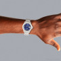 Rolex Submariner Men's Watch 40mm | Diamond Bezel | Blue Dial | Oyster Bracelet on the body img
