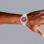 Rolex Submariner Men's Watch 40mm | Diamond Bezel | Red Dial | Oyster Bracelet on the body img