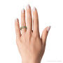 14K Gold Diamond Eternity Ring for Men and Women | Wedding Band | 3.93ct on the body img