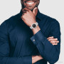 Iced Out Men's Diamond Watch | Rolex Datejust | 36mm | Black Dial | Jubilee Band on the body img