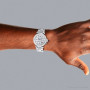 Cartier Pasha Stainless Steel Men's Diamond Watch 38mm 2.05ct Automatic Movement on the body img