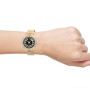 Women's 18K Gold Watch Rolex Datejust | 26mm | Black Dial | Diamond Bezel on the body img