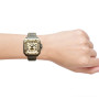 Cartier Santos de Cartier Galbee 18K Gold and Stainless Steel Women's Diamond Watch 24mm 0.54ct on the body img