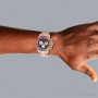 Men's 18K Rose Gold Watch | Rolex Cosmograph Daytona | 40mm | Rainbow Sapphires Bezel on the body img