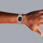 Men's Iced Out Diamond Rolex Datejust | Two Tone Watch | 36mm | Black Dial | Jubilee Bracelet | 14ct on the body img