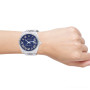 Women's Diamond Watch Rolex Datejust | 36mm | Blue Print Roman Numerals Dial | Jubilee Bracelet on the body img