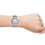 Women's Diamond Rolex Datejust 26mm Watch Pink Mother Of Pearl Dial Jubilee Bracelet on the body img