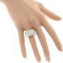 Unique Engagement Rings 14K Diamond Ring 2.55ct in Yellow color on the body img